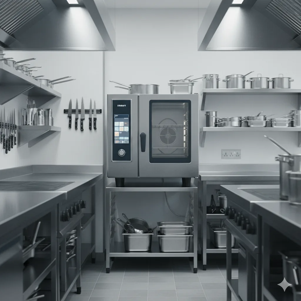 Du four à l'armoire réfrigérée, trouvez chez Polycuisines Tanger l'équipement essentiel pour la performance et la fiabilité de votre cuisine.